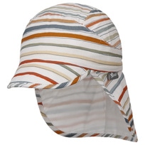 Stripes Kids Cap with Neck Drape by Sterntaler - 17,95 &euro;