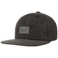 Suede 6 Panel Snapback Cap by Reell - 439,00 kr