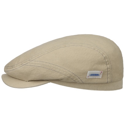 Sustainable Cotton Driver Flat Cap by Stetson - 86,95 &euro;