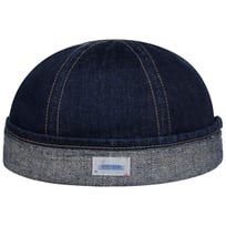 Sustainable Denim Docker Hat by Stetson - 64,95 &euro;