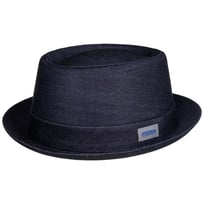 Sustainable Denim Pork Pie Hat by Stetson - 75,95 &euro;