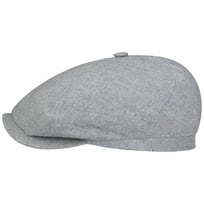 Sustainable Hanover 6 Panel Flat Cap by Stetson - 1069,00 kr