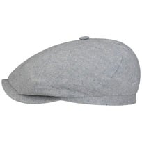 Sustainable Hanover 6 Panel Flat Cap by Stetson - 1069,00 kr