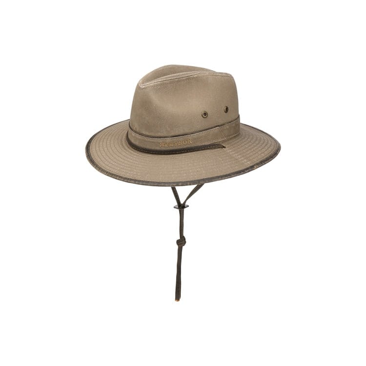 Tarnell Traveller Cotton Hat by Stetson - 69,00 €