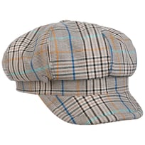 Tarragona Check Newsboy Cap by Lierys - 729,00 kr