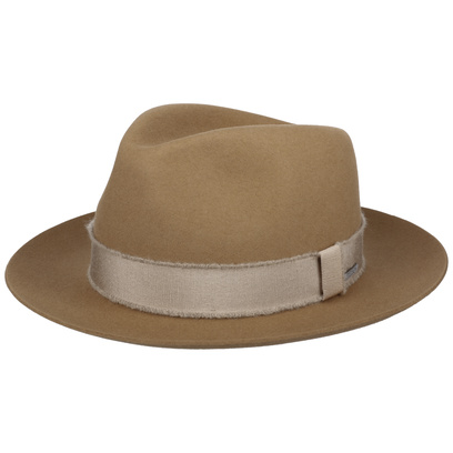 Tavarell Fedora Fur Felt Hat by Stetson - 195,95 &euro;