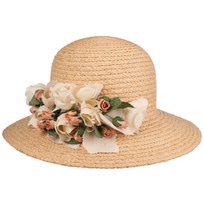 Telina Raffia Hat with Flowers by Lierys - 103,95 &euro;