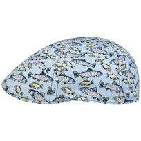 Texas Allover Fish Flat Cap by Stetson - 71,95 &euro;