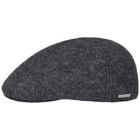 Texas Boiled Wool Flat Cap by Stetson - 849,00 kr