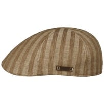 Texas Coffee Dyed Barista Flat Cap by Stetson - 1069,00 kr