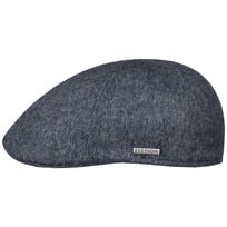 Texas Fine Melange Wool Flat Cap by Stetson - 959,00 kr