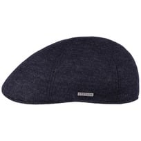 Texas Jersey Virgin Wool Flat Cap by Stetson - 959,00 kr
