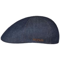 Texas Pure Denim Sustainable Flat Cap by Stetson - 849,00 kr