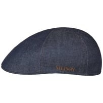 Texas Pure Denim Sustainable Flat Cap by Stetson - 849,00 kr