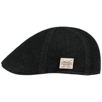 Texas Robust Denim Flat Cap by Stetson - 849,00 kr