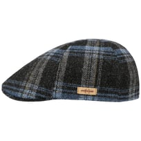 Texas Shadow Plaid Flat Cap by Stetson - 1069,00 kr