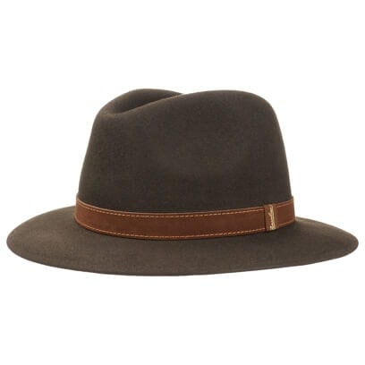 Traveller Marrone Hat by Borsalino - 374,95 &euro;
