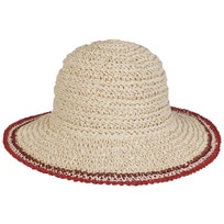 Tricolour Edge Straw Hat by Lipodo - 33,95 &euro;