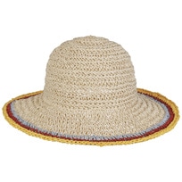 Tricolour Edge Straw Hat by Lipodo - 33,95 &euro;