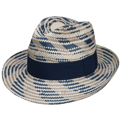 Tricolour Fedora Straw Hat by Lipodo - 33,95 &euro;