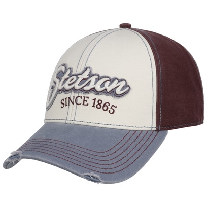 Tricolour Vintage Distressed Cap by Stetson - 52,95 &euro;