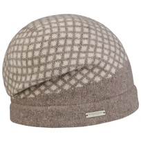 Twotone Check Milled Wool Headsock by Seeberger - 62,95 &euro;