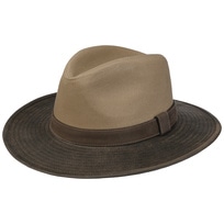 Twotone Cotton Hat with UV Protection by Stetson - 82,95 &euro;