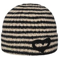 Twotone Knit Beanie Hat with Cuff by Seeberger - 32,95 &euro;