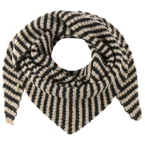 Twotone Knit Triangular Scarf by Seeberger - 49,95 &euro;
