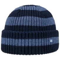 Twotone Stripes Beanie by Hammaburg - 599,00 kr
