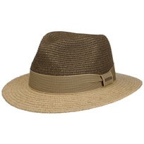 Twotone Toyo Traveller Raffia Hat by Stetson - 92,95 &euro;