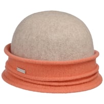 Twotone Woolmark Cloche-Hatt by Seeberger - 1209,00 kr