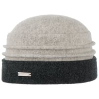 Twotone Woolmark Lue i Tovet Ull by Seeberger - 1219,00 kr
