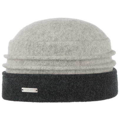 Twotone Woolmark Milled Wool Hat by Seeberger - 103,95 &euro;