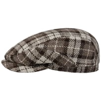 Undyed Harris Tweed Driver Flat Cap by Stetson - 1499,00 kr
