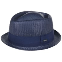 Uni Colour Pork Pie Str�hatt by Lipodo - 299,00 kr