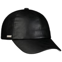 Uni Faux Leather Cap by Seeberger - 499,00 kr