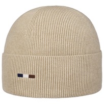 Uni Rib Beanie med Fold by bugatti - 449,00 kr