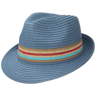 Uni Stripes Straw Trilby Hat by Lipodo - 21,95 €