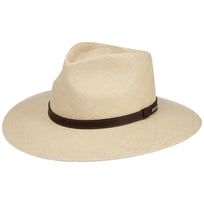 Uni Traveller Panama-Hatt med L�rb�nd by Stetson - 2689,00 kr
