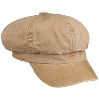 Uni Washed Cotton Newsboy Cap by Lipodo - 369,00 kr