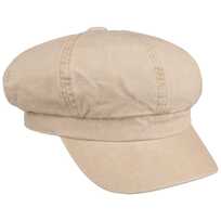 Uni Washed Cotton Newsboy Cap by Lipodo - 369,00 kr
