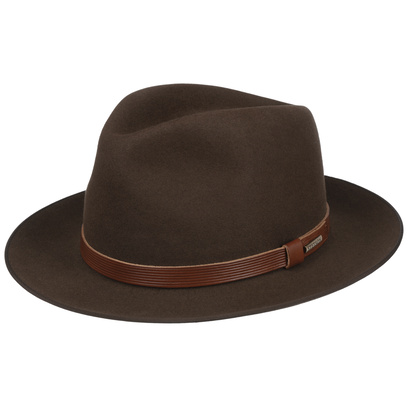 Vanderson Fedora Fur Felt Hat by Stetson - 363,95 &euro;