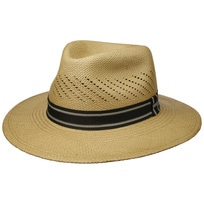 Vented Crown Traveller Panama Hat by Stetson - 199,00 €