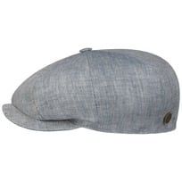 Verisco 8 Panel Lin Flat Cap by Balmoral - 959,00 kr