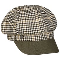 Verlea Houndstooth Newsboy Cap by Lierys - 719,00 kr