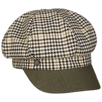Verlea Houndstooth Newsboy Cap by Lierys - 729,00 kr