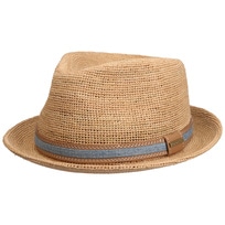 Vintage Player Crochet Raffia Hat by Stetson - 155,95 &euro;
