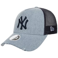 WMNS Denim Yankees Trucker Cap by New Era - 499,00 kr