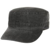 Washed Cotton Army Cap by Lipodo - 249,00 kr